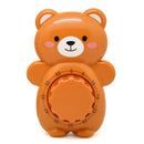 Creative orange bear mechanical kitchen timer – kitchen baking tool by Decorbites