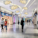 GobekUsa Cloud Pendant Lamp: Creative White Cotton LED Hanging Light for Kids and Coffee Room