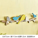 GobekUsa Birds Coat Rack: Creative Wooden Hook Rail for Home Decor