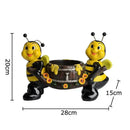 GobekUsa Bee Resin Vase: Creative Cartoon Plant Pot for Cheerful Floral Arrangement
