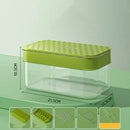Creative yellow & clear silicone ice mould tray kitchen drink cooler by Decorbites