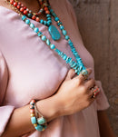 Credence Genuine Turquoise Cuff Bracelet