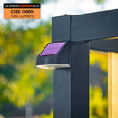 Cree-1000® Outdoor Motion Sensor Solar Light | German Osram | Dusk to Dawn | 2-Pack by True Lumens™ | Sharper Designs, Inc