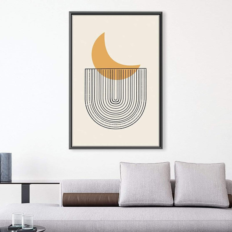 Crescent Moon Canvas