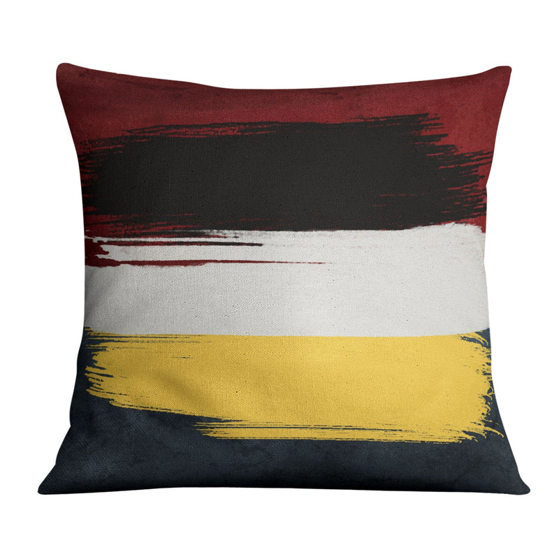 Crimson Expression Cushion