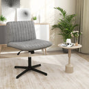 Criss Cross Legged Chair No Wheels 120¬∞ Rocking Adjustable Height by LJGDeals