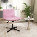Criss Cross Legged Chair No Wheels 120¬∞ Rocking Adjustable Height by LJGDeals