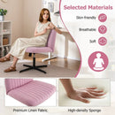 Criss Cross Legged Chair No Wheels 120¬∞ Rocking Adjustable Height by LJGDeals