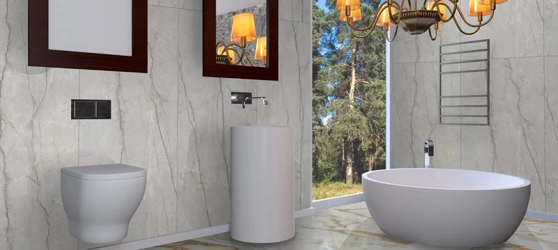 Cristallo Grey Raphael Porcelain