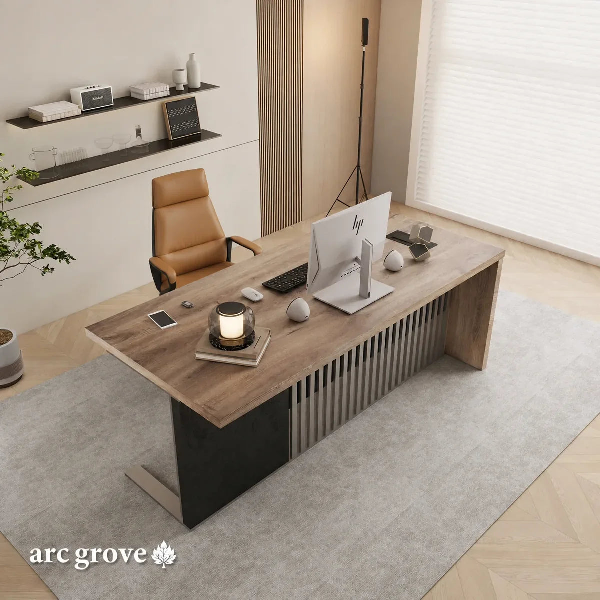 Croft · Small Executive Desk, photo 3 of 21