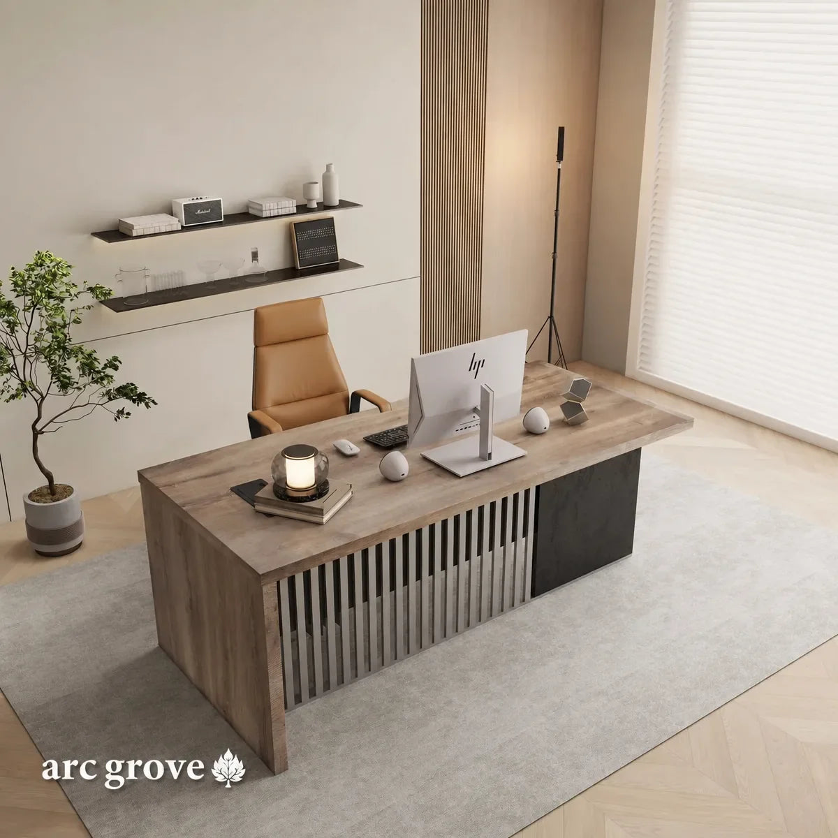 Croft · Small Executive Desk, photo 4 of 21