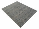 Crown Custom Made Traditional Design Pink Hand Knotted Wool Rug by The Rug Decor