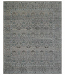Crown Custom Made Traditional Design Pink Hand Knotted Wool Rug by The Rug Decor