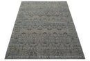 Crown Custom Made Traditional Design Pink Hand Knotted Wool Rug by The Rug Decor