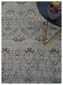 Crown Custom Made Traditional Design Pink Hand Knotted Wool Rug by The Rug Decor