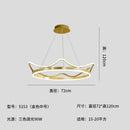 GobekUsa Crown Design Gold Chandelier for Living Room Kids Bedroom