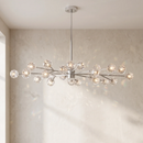 Crystal Ball Round Cluster Chandelier