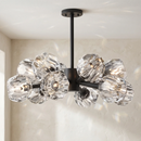 Crystal Ball Round Cluster Chandelier