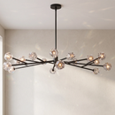 Crystal Ball Round Cluster Chandelier