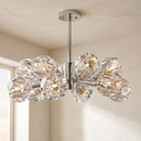 Crystal Ball Round Cluster Chandelier
