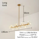 GobekUsa Crystal Bionic Petals Chandelier for Living Dining Bedroom Hall Hotel Decor
