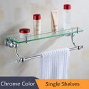 GobekUsa Crystal Brass Gold Bathroom Accessories Set