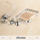 GobekUsa Crystal Brass Gold Bathroom Accessories Set