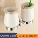 GobekUsa Crystal Brass Gold Bathroom Accessories Set