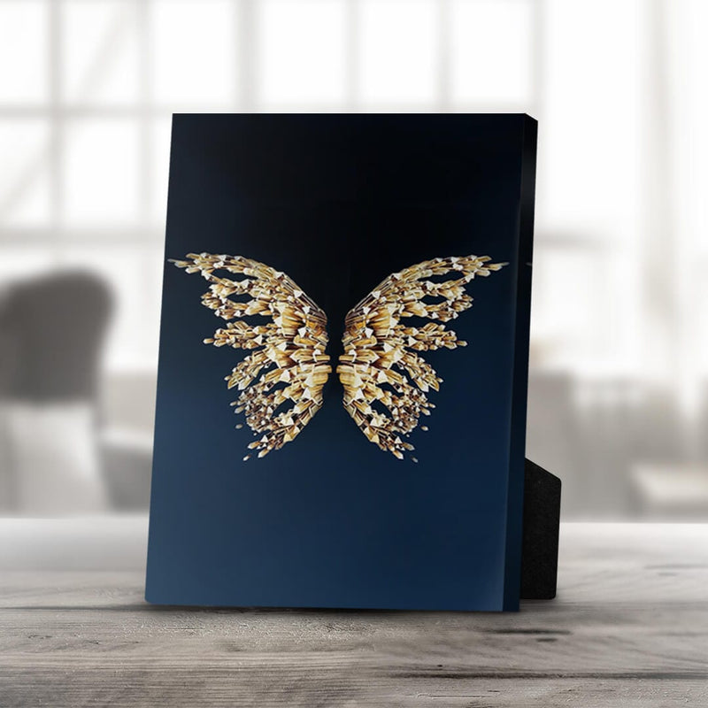 Crystal Butterfly Desktop Canvas