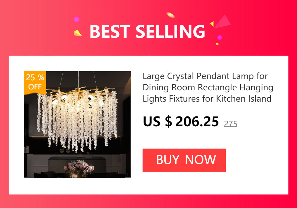 Crystal Chandelier for Living Room Bedroom