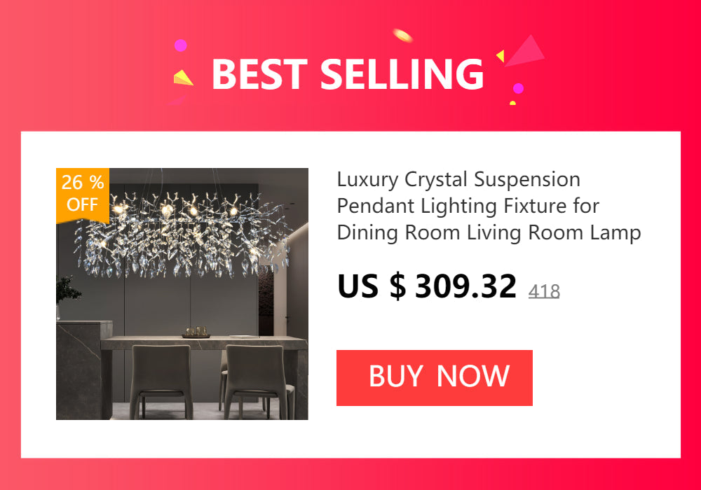 Crystal Chandelier for Living Room Bedroom