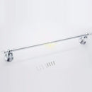 GobekUsa Crystal Chrome Towel Bar - Stainless Steel Bathroom Accessories