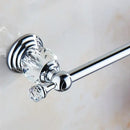 GobekUsa Crystal Chrome Towel Bar - Stainless Steel Bathroom Accessories