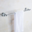 GobekUsa Crystal Chrome Towel Bar - Stainless Steel Bathroom Accessories