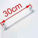 GobekUsa Crystal Chrome Towel Bar - Stainless Steel Bathroom Accessories