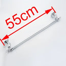 GobekUsa Crystal Chrome Towel Bar - Stainless Steel Bathroom Accessories