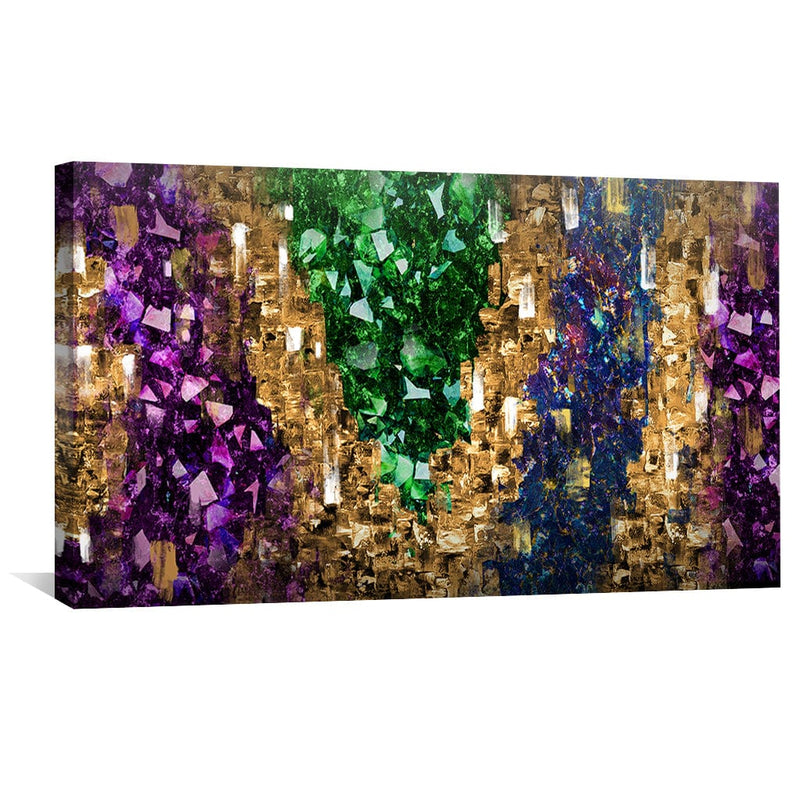 Crystal Colors Canvas