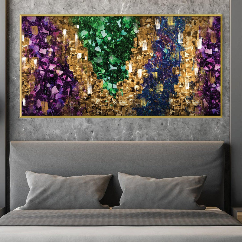 Crystal Colors Canvas