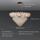 GobekUsa Crystal Crown Chandelier: Luxe Ceiling Light for Home, Shop & Lobby