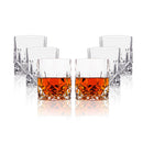 Crystal Cut Old Fashioned Whiskey Glasses (10oz)