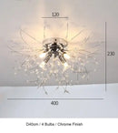 GobekUsa Dandelion Chandelier LED Pendant Lamp for Dining Room, Bedroom, Shops