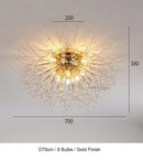 GobekUsa Dandelion Chandelier LED Pendant Lamp for Dining Room, Bedroom, Shops