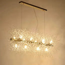 GobekUsa Dandelion Chandelier LED Pendant Lamp for Dining Room, Bedroom, Shops