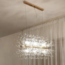 GobekUsa Dandelion Chandelier LED Pendant Lamp for Dining Room, Bedroom, Shops