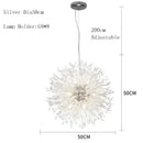 GobekUsa Dandelion Chandelier LED Pendant Lamp for Dining Room, Bedroom, Shops