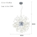 GobekUsa Dandelion Chandelier LED Pendant Lamp for Dining Room, Bedroom, Shops