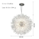 GobekUsa Dandelion Chandelier LED Pendant Lamp for Dining Room, Bedroom, Shops