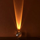 Crystal eye sky led table lamp for bedroom rainbow projector by Decorbites