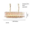 GobekUsa Crystal Feather Ceiling Pendant Lights for Luxury Home Decor & Living Room
