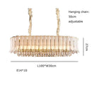 GobekUsa Crystal Feather Ceiling Pendant Lights for Luxury Home Decor & Living Room